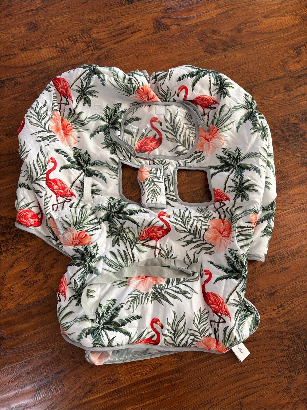 Shopping cart cover brand Pillani like new easy to attach to cart / buggy 🦩